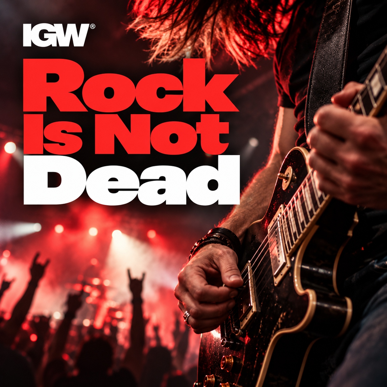 IGW Rock is Not Dead cover